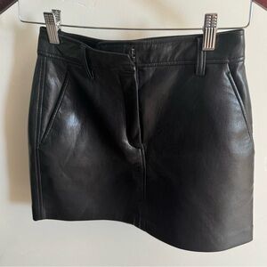 Babaton black mini skirt    EUC- worn once